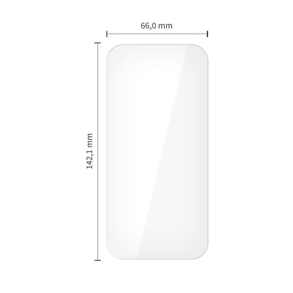 Tech-Protect iPhone 16/15/15 Pro 10-PACK Skärmskydd Härdat Glas