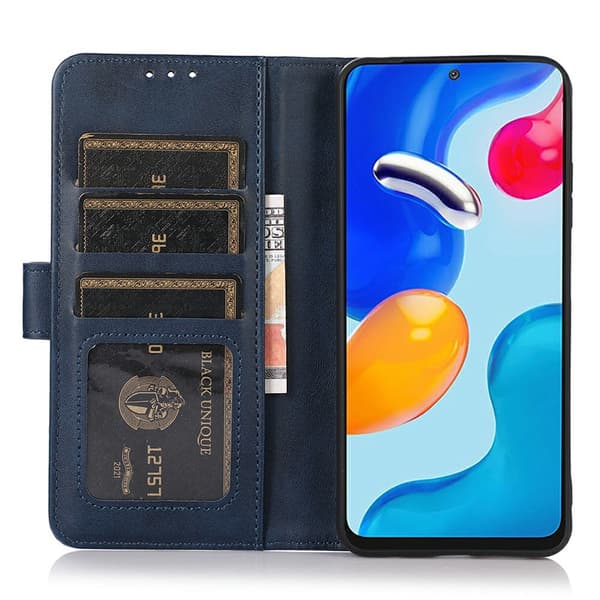 Sony Xperia 1 VII Plånboksfodral Läder Blå