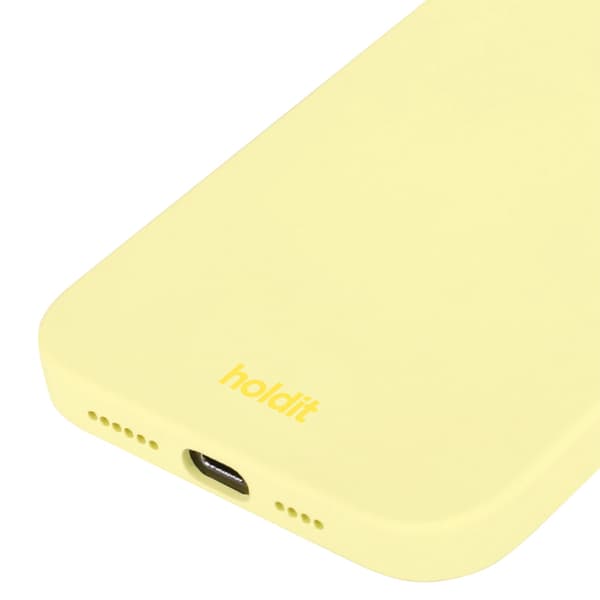 holdit iPhone 15 Pro Max Mobilskal Silikon Lemonade