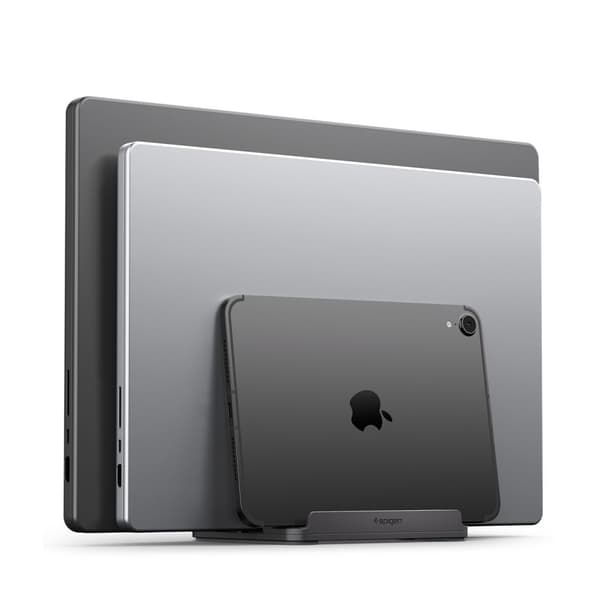 Spigen Vertikalt Laptop Stativ Space Grey