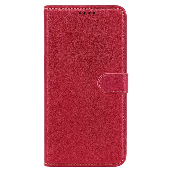 Samsung Galaxy A27 Plånboksfodral Läder Röd