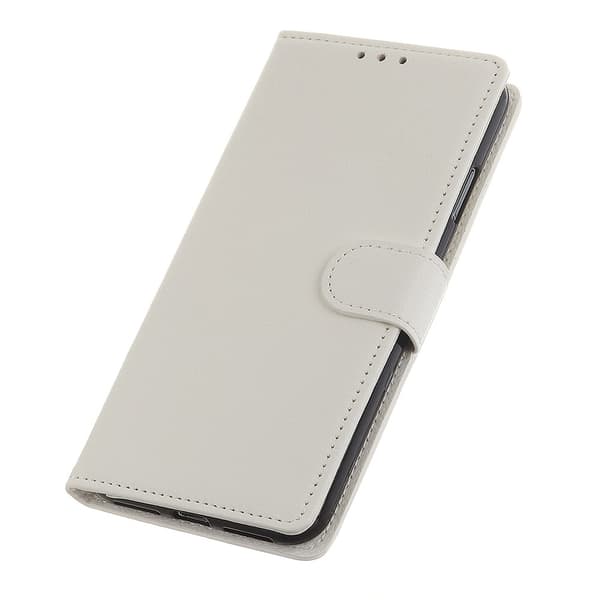 Nokia 5.1 Plus Litchi Plånboksfodral - Vit