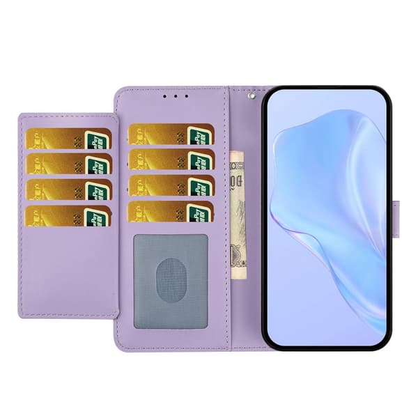 Google Pixel 10a Fodral Läder Lila