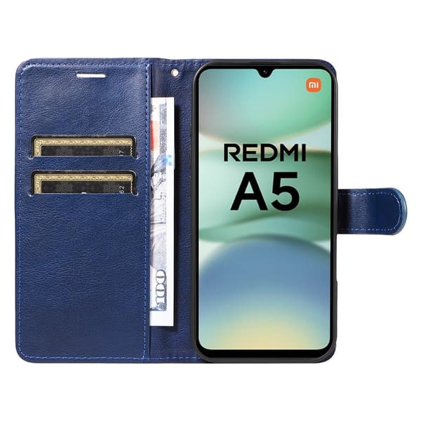 Xiaomi Redmi A5 Fodral Läder Blå