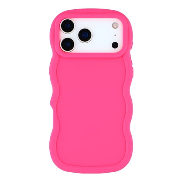 iPhone 17 Pro Max Mobilskal Wavy Rosa