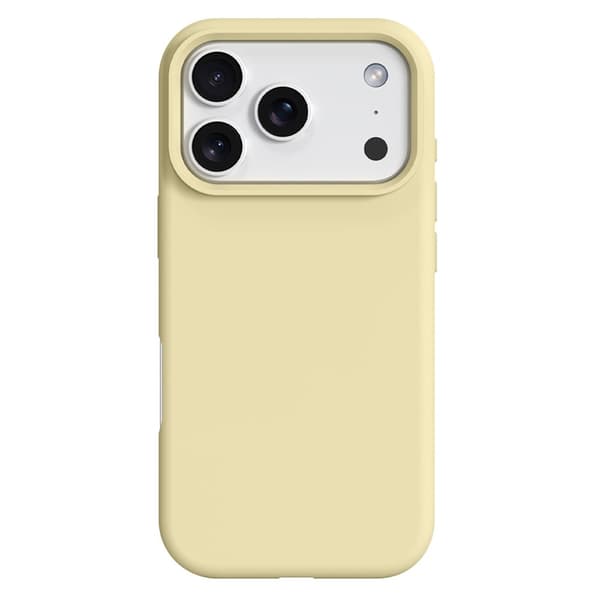iPhone 18 Pro/17 Pro Skal MagSafe Liquid Silikon Gul