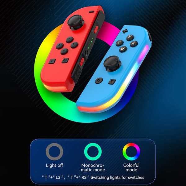 Nintendo Switch Joy-Con Kontroll RGB Grå