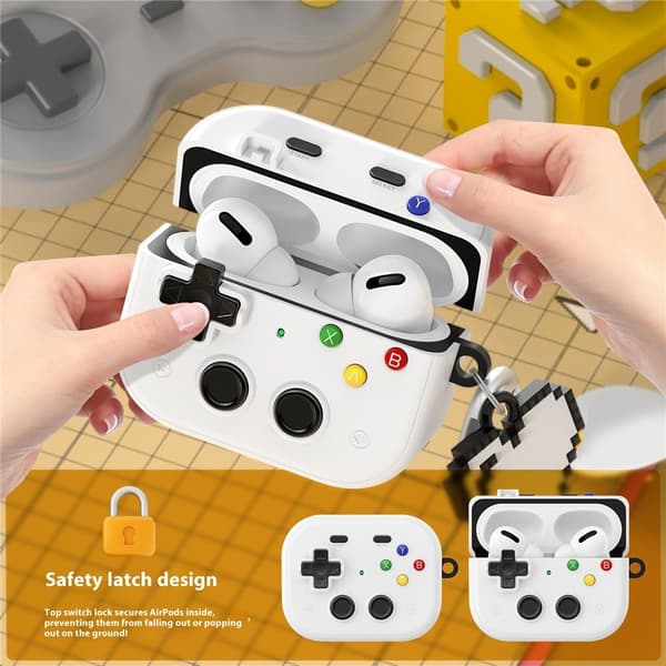 AirPods Pro 3 Skal Game Console Grå
