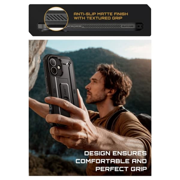 Supcase iPhone 17 Skal Unicorn Beetle Pro Svart