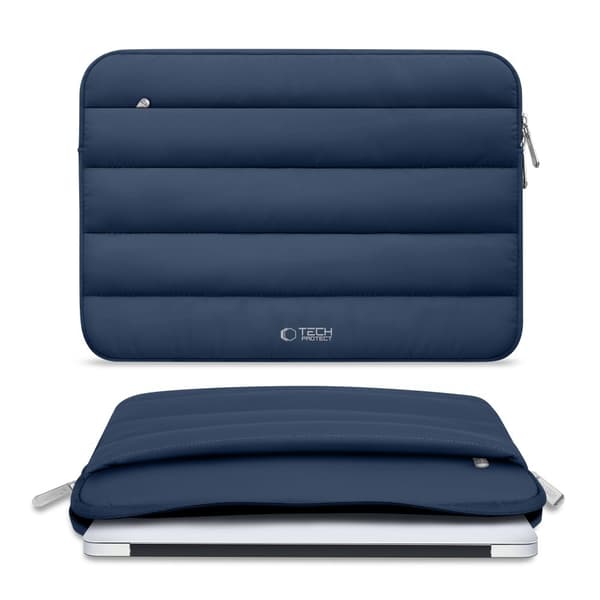 Tech-Protect Laptop Fodral 15-16" Fluffy Navy Blue