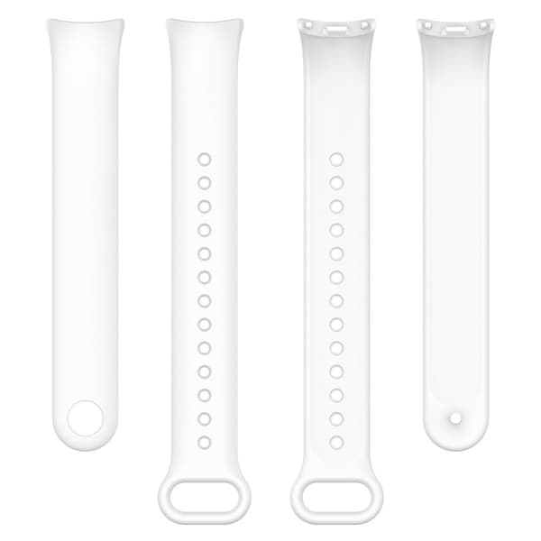 Xiaomi Smart Band 10/9/8 Armband Solid Silikon Vit