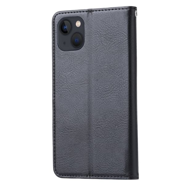 iPhone 14 Plus Fodral Flip Med Frontficka Svart