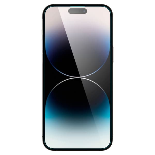 Spigen iPhone 14 Pro 2-PACK GLAS.tR "Ez Fit" Skärmskydd