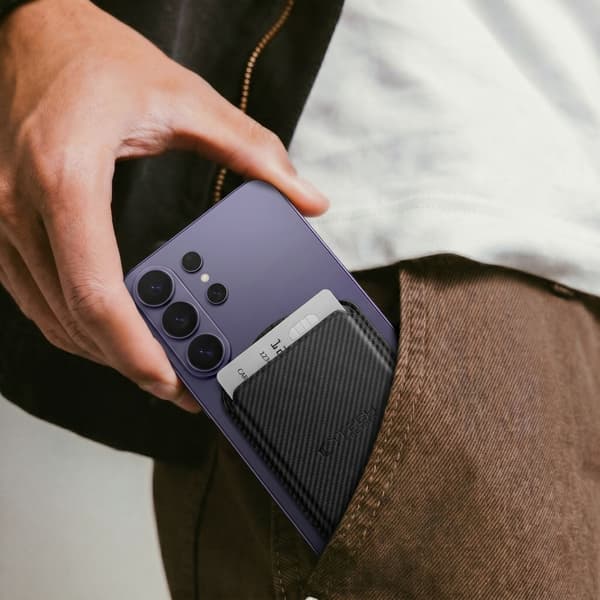 Tech-Protect Magnetisk MagSafe Korthållare MagWallet Carbon
