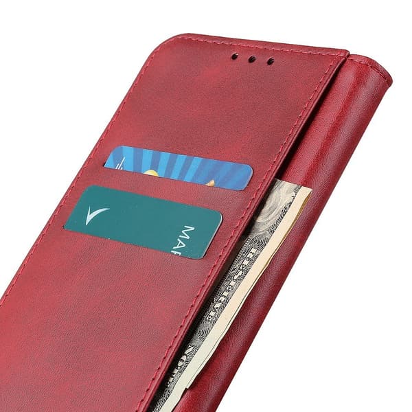 Samsung Galaxy A35 5G Fodral Split Läder Röd