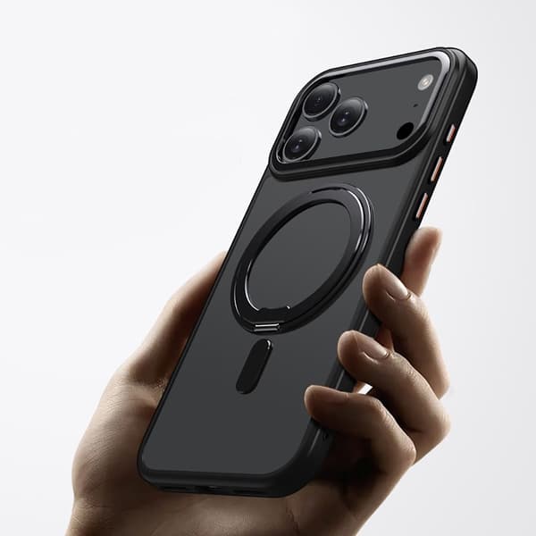 Tech-Protect iPhone 17 Pro Skal MagSafe MagRing Svart