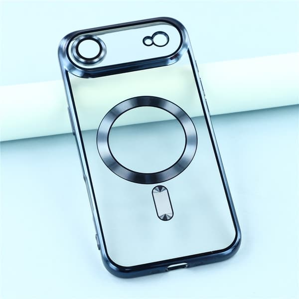 iPhone Air Skal MagSafe Electroplated TPU Blå