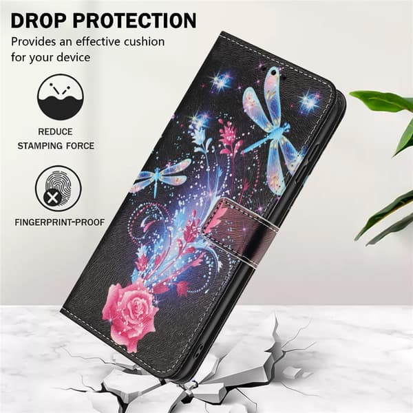 Honor Magic7 Lite Fodral Med Tryck Trollslända