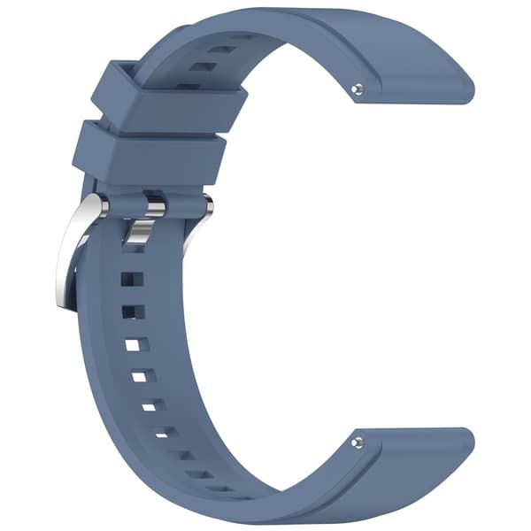 Klockarmband 22 mm Quick Release Silikon Blå