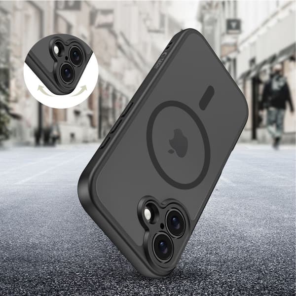 Tech-Protect iPhone 17 Skal MagSafe BasicMag Matt Svart