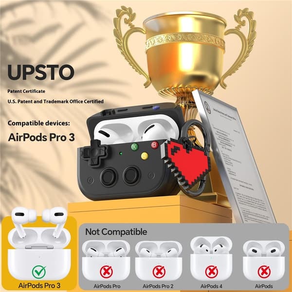 AirPods Pro 3 Skal Game Console Vit