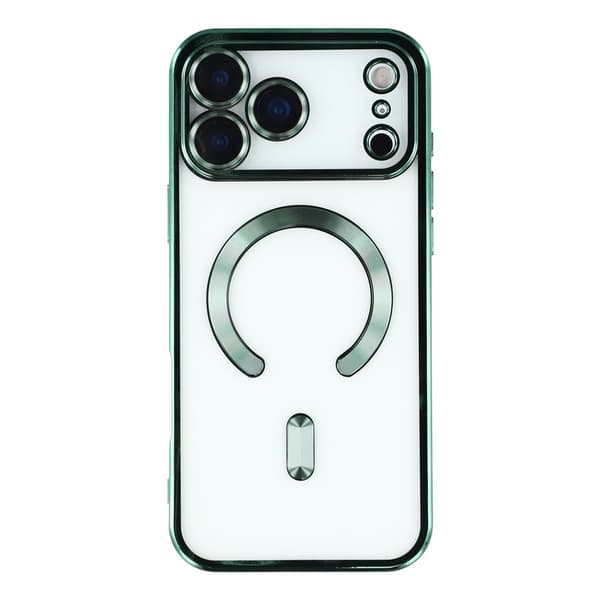 iPhone 17 Pro Skal MagSafe Electroplated TPU Grön