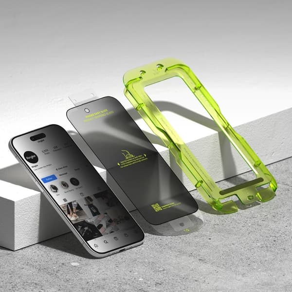 Ringke iPhone Air 2-PACK Easy Slide Skärmskydd Härdat Glas