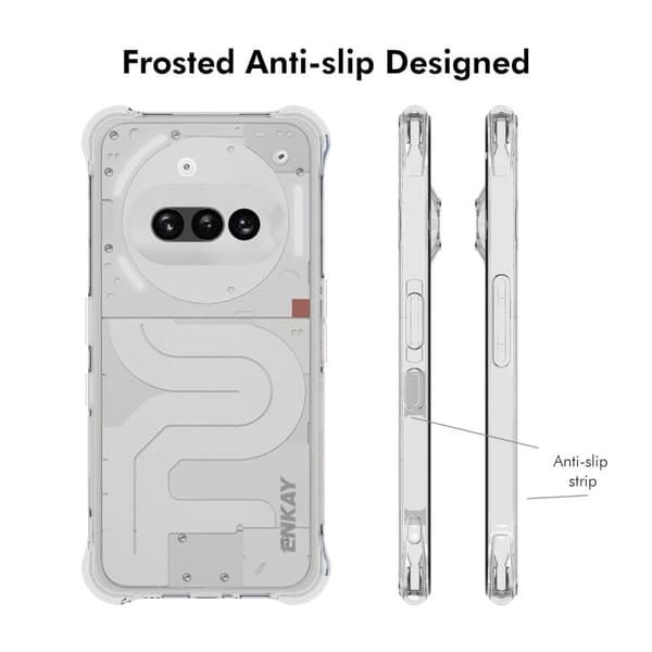 ENKAY Nothing Phone 3a Skal Shockproof Transparent