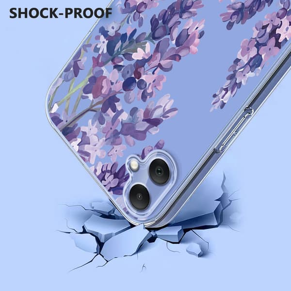 Samsung Galaxy A07 4G Skal Med Tryck Blommor