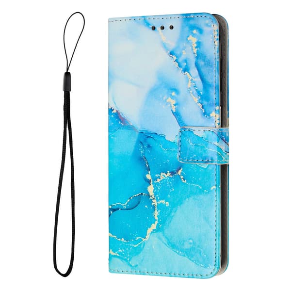 Google Pixel 10a Fodral Marmor Blå / Grön
