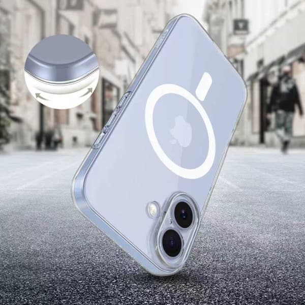 Tech-Protect iPhone 17 Skal MagSafe FlexAir Transparent