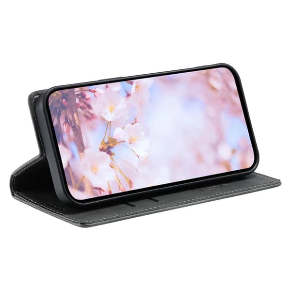 Honor X5c Plus Fodral Flip Mandala Läder Grå