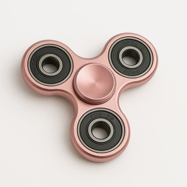 Fidget Spinner Ultra Spin Trio Metal - Roséguld