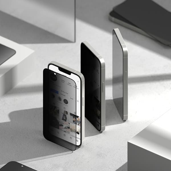 Ringke iPhone 17e/16e/14/13/13 Pro 2-PACK Easy Slide Skärmskydd