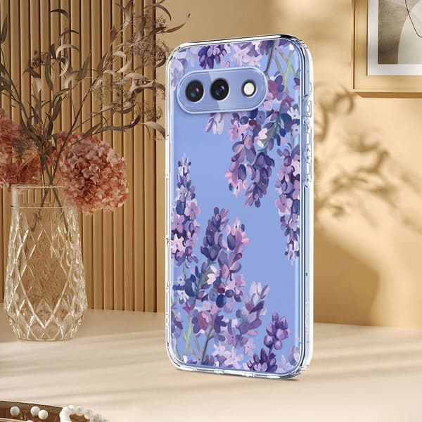 Google Pixel 10a Skal Med Tryck Blommor