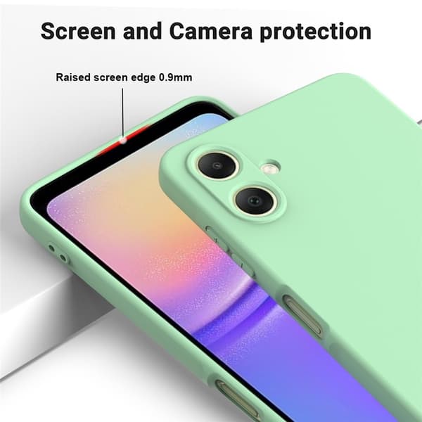 Samsung Galaxy A07 Skal Liquid Silikon Grön