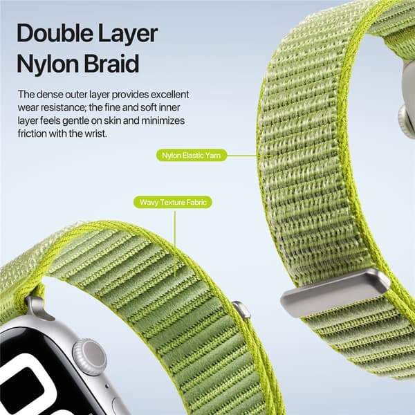 DUX DUCIS Apple Watch 42/44/45/46/49 mm Armband Nylon Loop