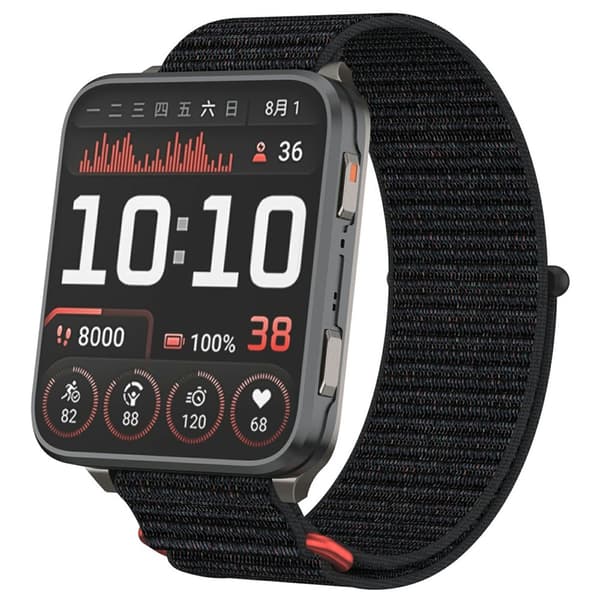 Garmin Venu X1 Armband Nylon Loop Svart