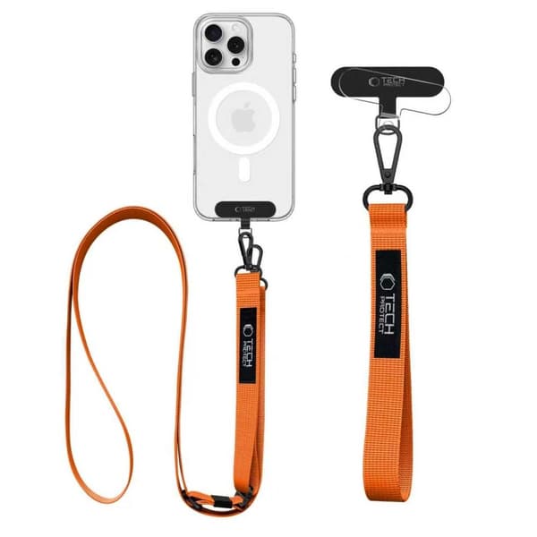 Tech-Protect Mobilsnöre CrossBody Rope Cosmic Orange