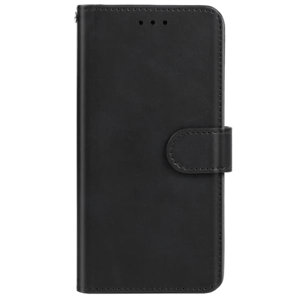 iPhone 14 Plus Fodral Läder Svart