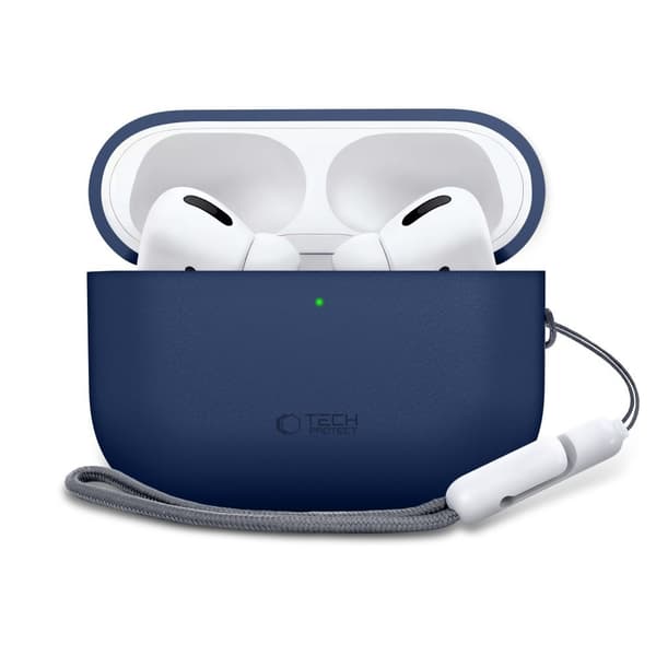 Tech-Protect AirPods Pro 3 Skal Silicone Navy Blue