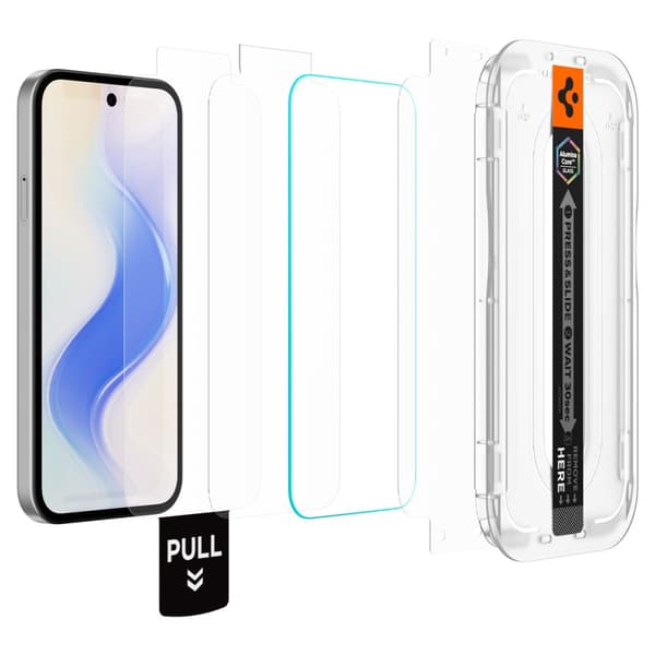 Spigen Google Pixel 10a 2-PACK Skärmskydd GLAS.tR "Ez Fit Pro AC"