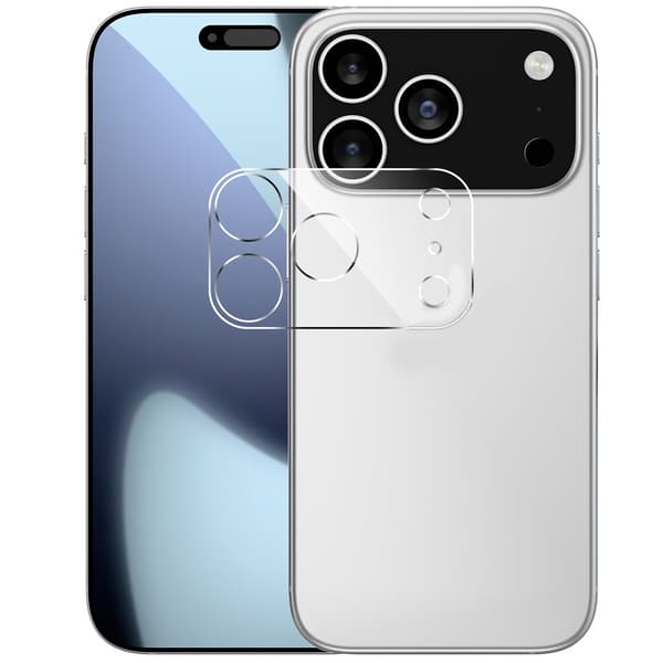 iPhone 17 Pro Linsskydd Härdat Glas Transparent
