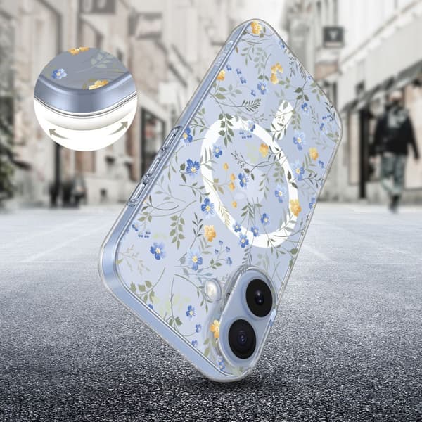 Tech-Protect iPhone 17 Skal MagSafe FlexAir Spring Flowers