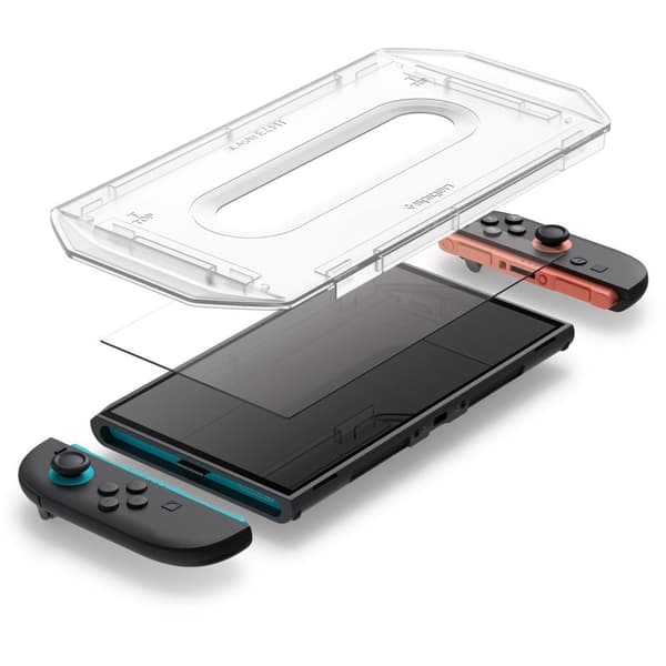 Spigen Nintendo Switch 2 2-PACK Skärmskydd GLAS.tR "Ez Fit"