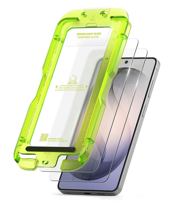 Ringke Galaxy S26 Plus 2-PACK Easy Slide Skärmskydd Härdat Glas