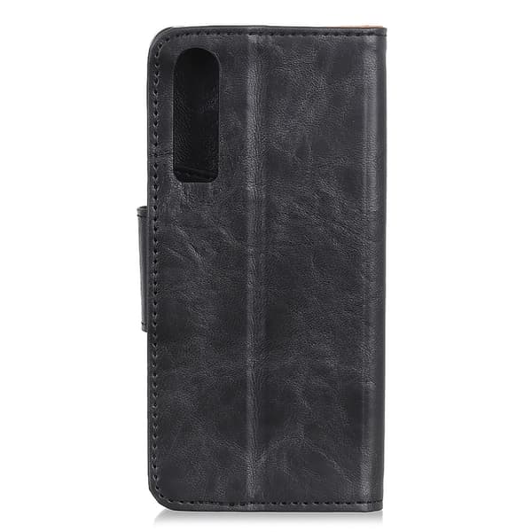 Huawei P30 Läder Plånboksfodral - Svart