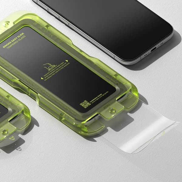Ringke iPhone Air 2-PACK Easy Slide Skärmskydd Härdat Glas