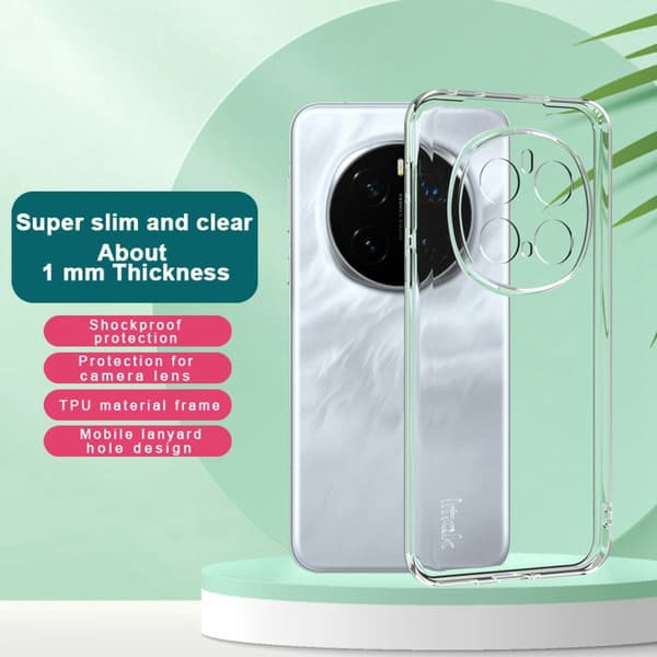 IMAK Honor Magic7 Pro Skal Shockproof TPU Transparent