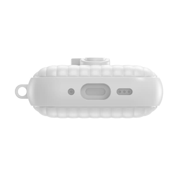 AirPods Pro 3 Skal Hybrid Shell Texture Vit